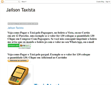 Tablet Screenshot of jataxi.com.br
